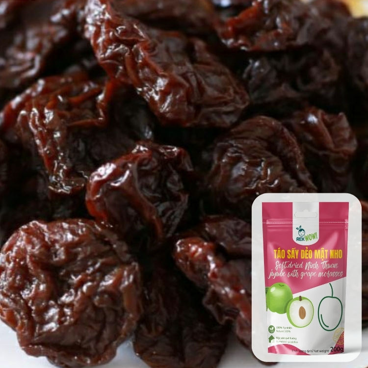 SOFT-DRIED NINH THUAN JUJUBE WITH GRAPE JUICE CONCENTRATE