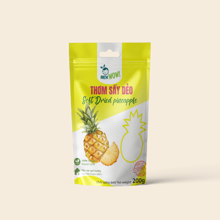 SOFT DRIED PINEAPPLE